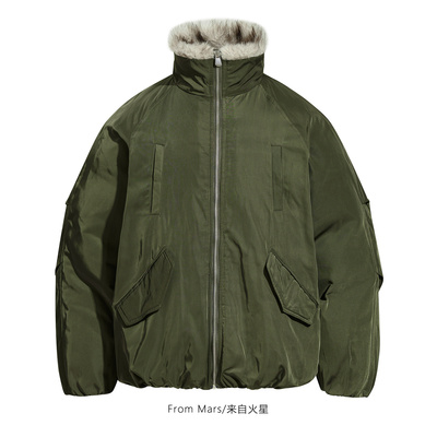 年末记事薄宽松加厚保暖棉衣