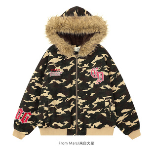 okay. Loose From padded cotton coat. Mars