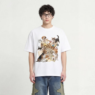 From Mars Assault sneak attack casual short-sleeved T-shirt