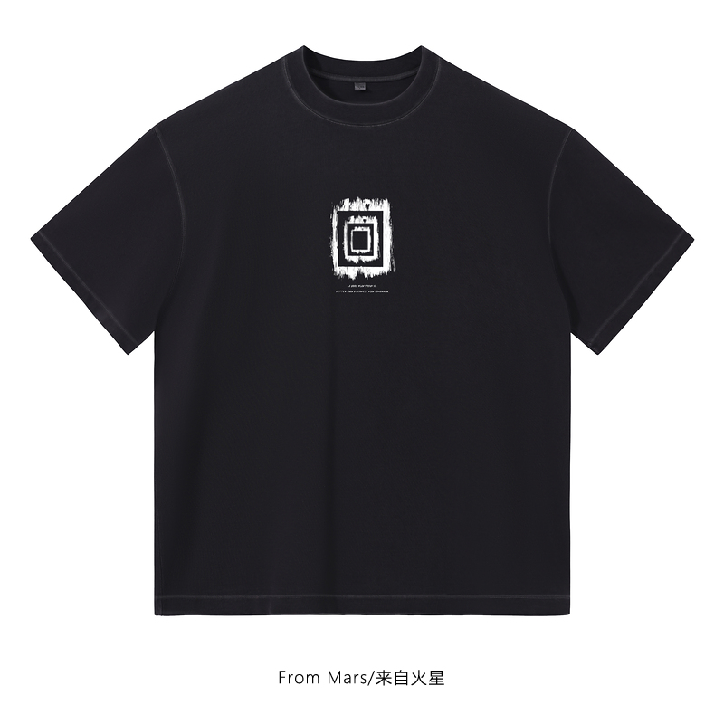 宽松百搭男女上衣潮牌慵懒风