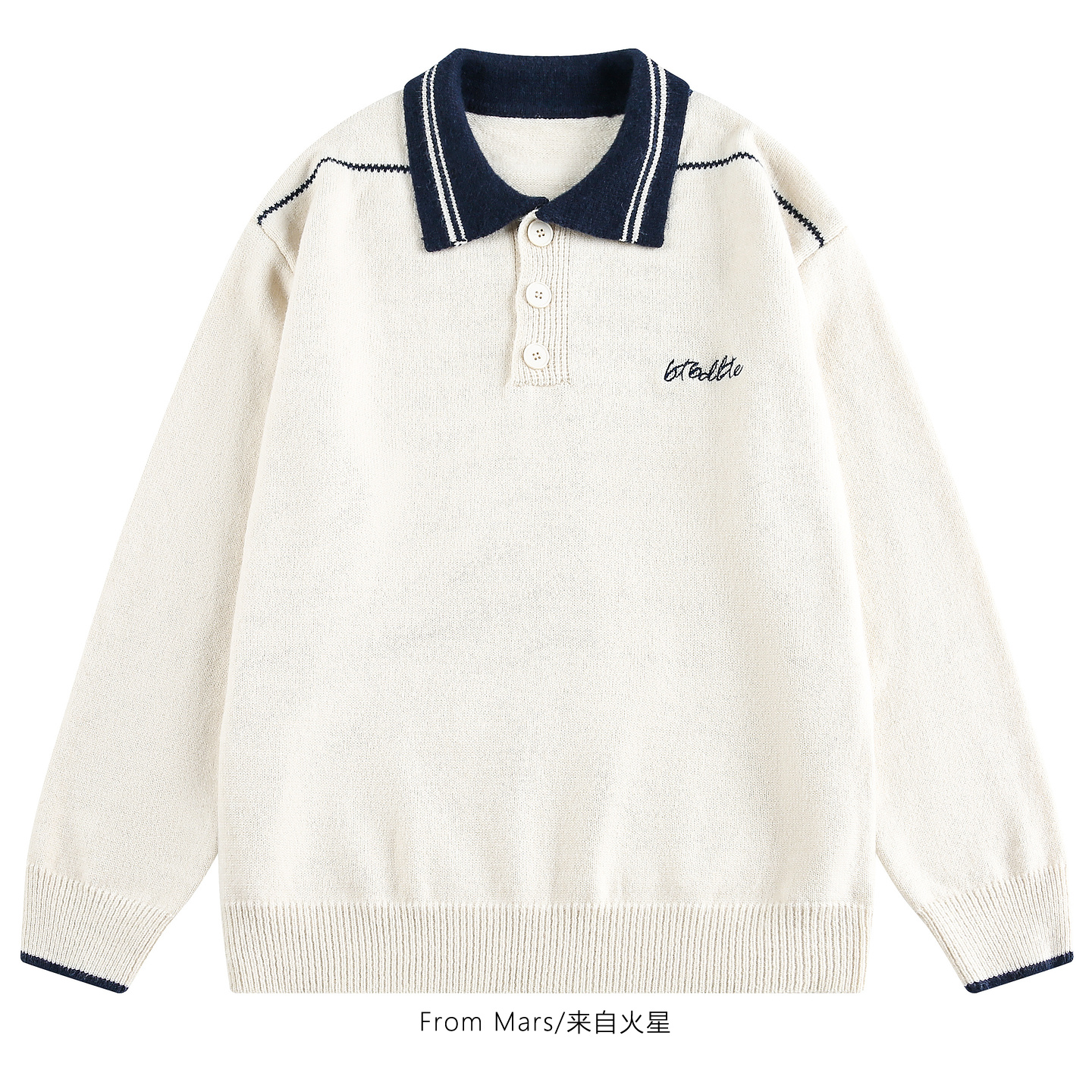 宽松休闲百搭针织衫毛衣女潮