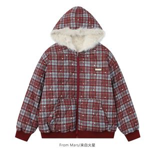 luck bursting cotton Mars coat warm Good velvet From with