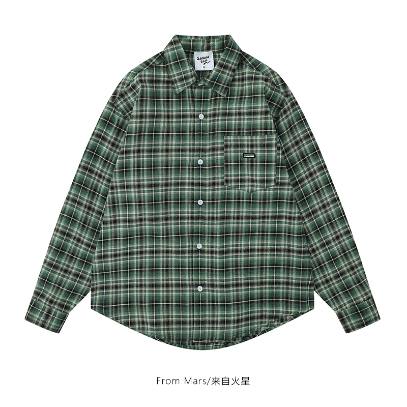 幸福放慢倍速衬衫长袖休闲百搭