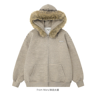 the new loose From hoodie Loving hooded coat Mars