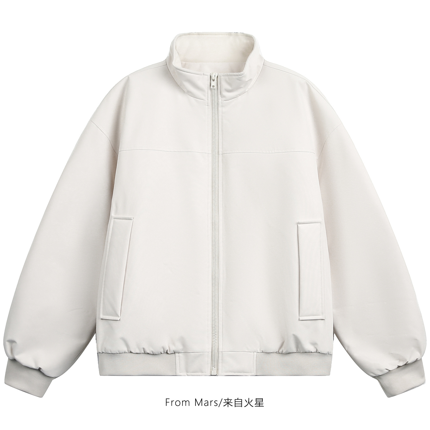 宽松立领加厚棉衣外套