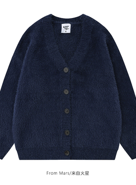 From Mars Dilute memories, lazy style loose cardigan