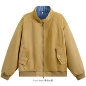 jacket after Mars From separation Reunion long loose retro