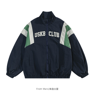 filled stand neck From loose Energy jacket casual Mars