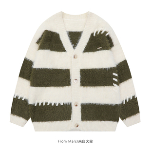 arrangement From cardigan Fate neck sweater Mars