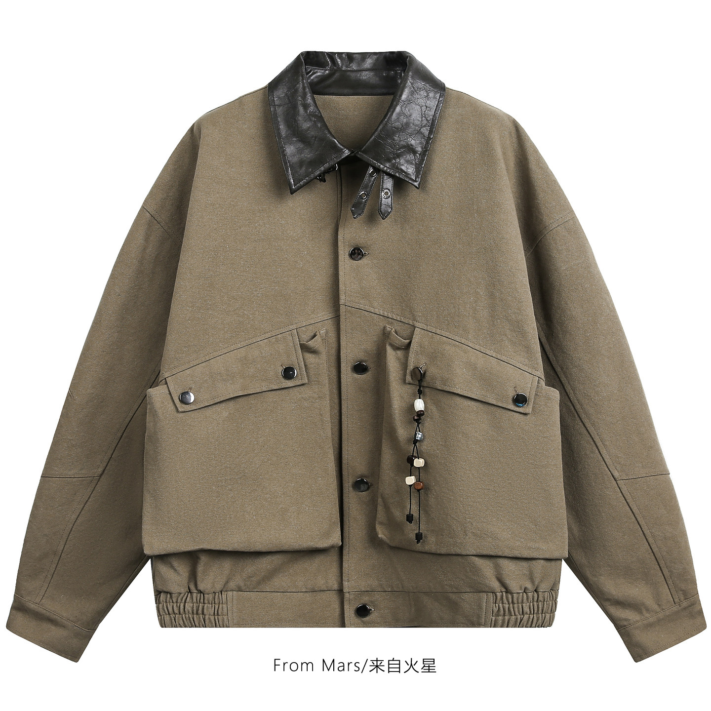 也会感慨宽松工装夹克外套bf