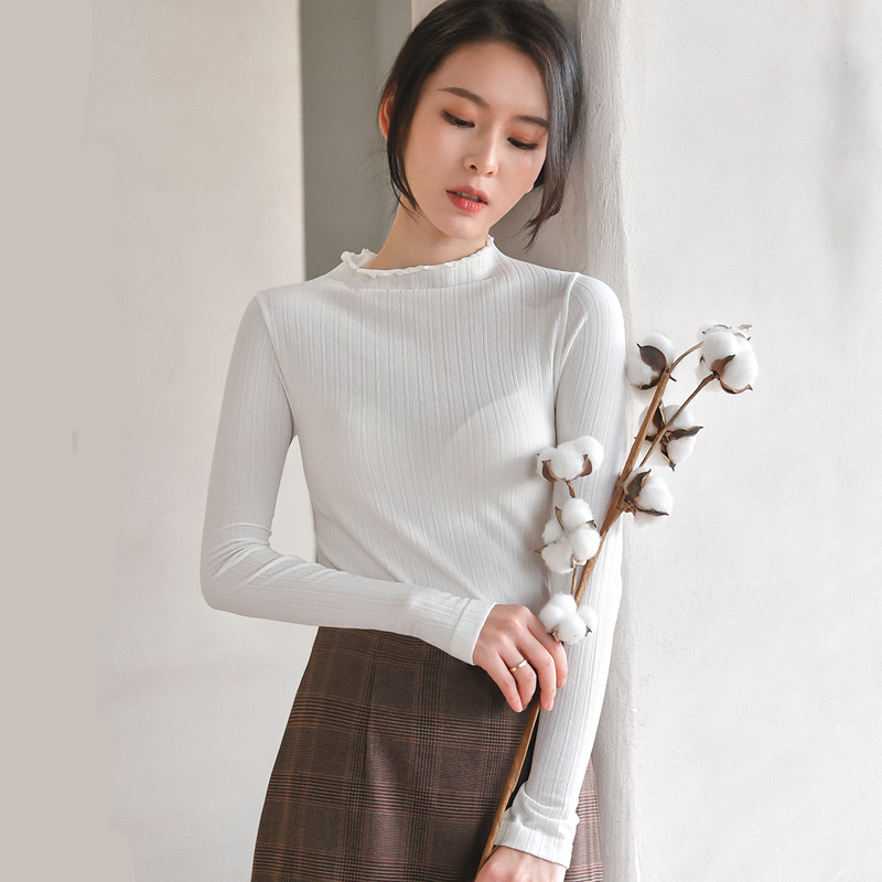 有致打底衫2021秋冬季薄款长袖单