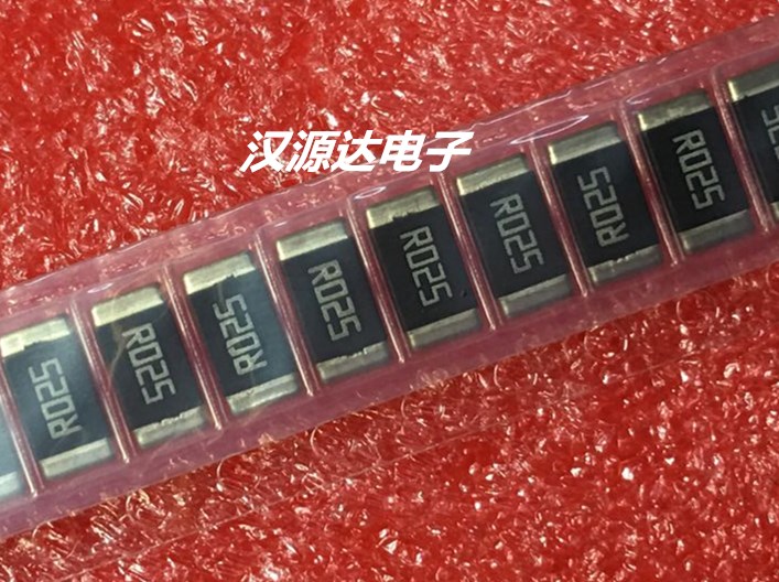 RLP25FEER025 貼片合金電阻 2512 0.025R R025 1% 75PPM 2W TA-I