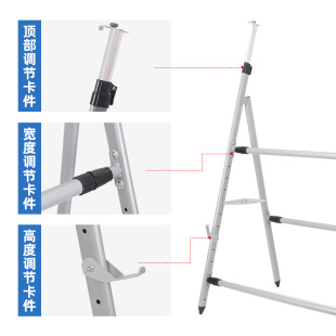 宣传展板架子移动公示栏支架落地式活动大型折叠广告牌立式展示架