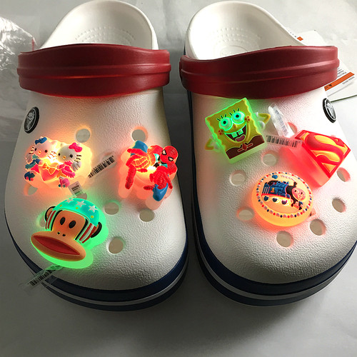 正品led亮灯系列书包防水鞋扣