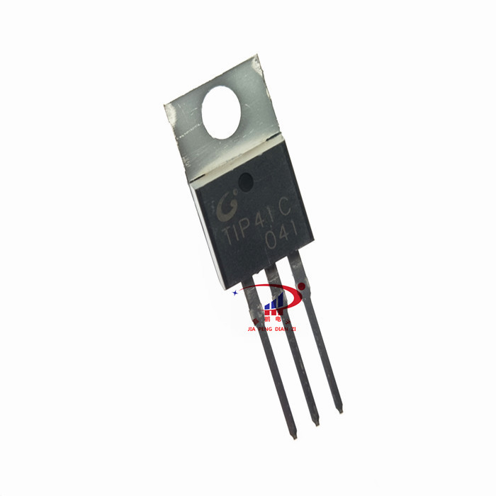 直插三极管 TIP41C 6A 100V  TO-220 NPN功率晶体管 长电CJ