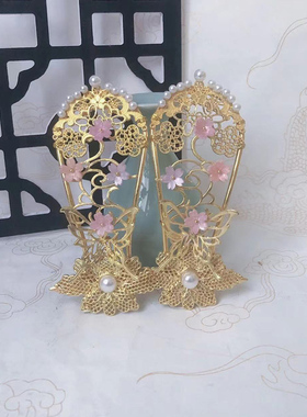 发夹合金古风兔耳可爱百搭发饰