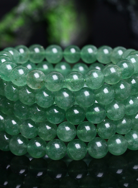 天然绿草莓晶手链三圈多圈时尚