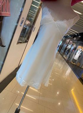 性感睡裙黑色橙色白色吊带美背仙女士睡衣诱惑