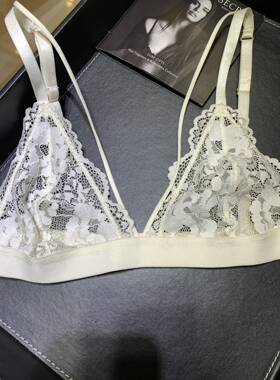 法式风超薄透气女士无钢托文胸