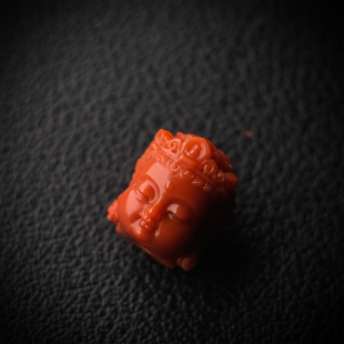 【小雅玉房】10mm观音宝宝佛南红瓦西纯料文制玉雕原创室文玩配饰