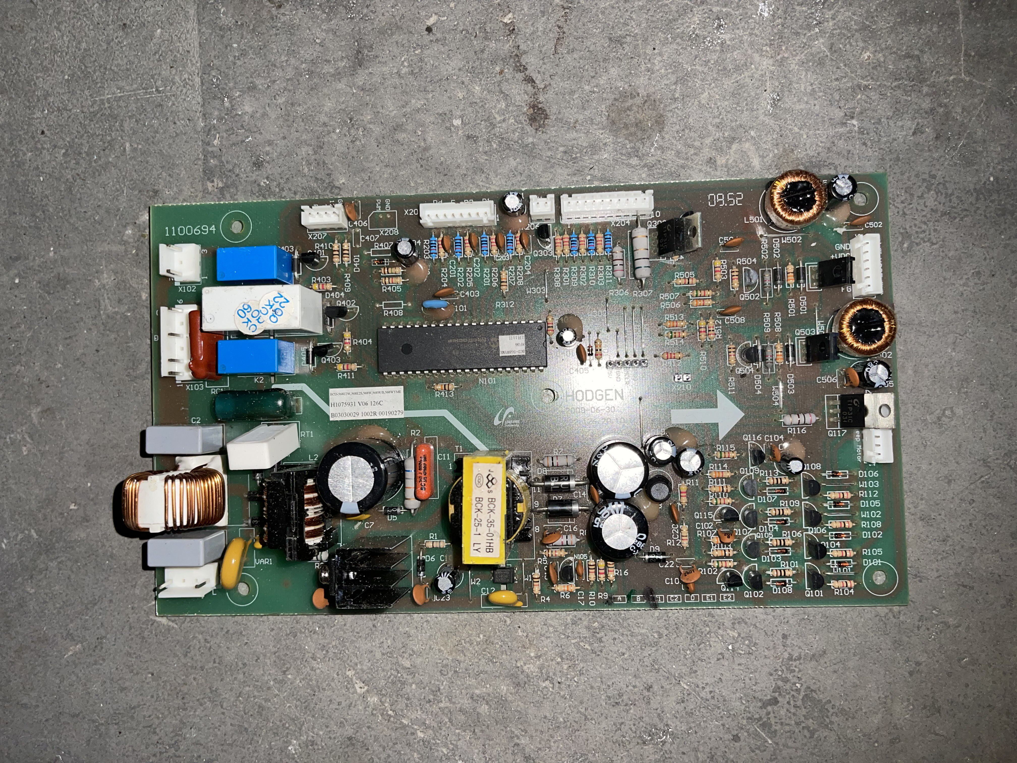 容声海信冰箱bcd568wymewym575wymb550wtd568w电脑主板111954议价