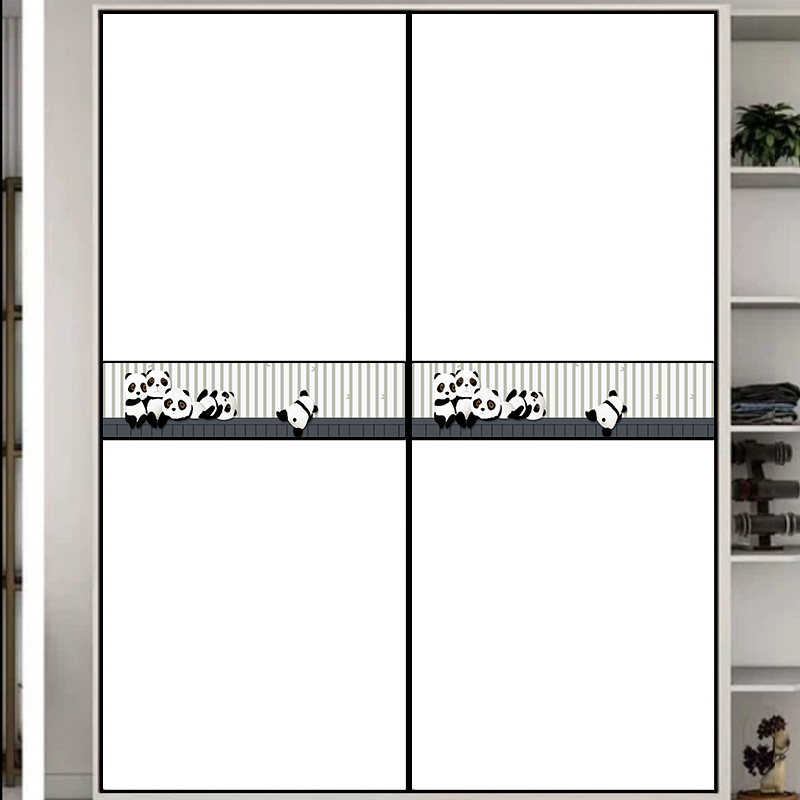 衣柜门推拉门定做定制实木滑移门