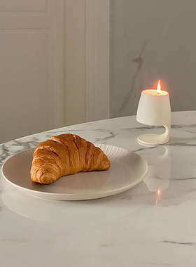 时常日式小清新陶瓷餐盘盘子菜盘家用纯色简约西餐盘牛排盘早餐盘