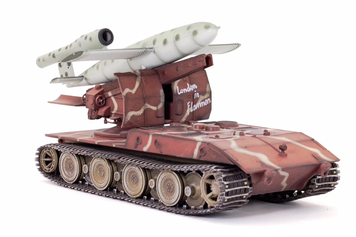 e-100底盘末日迷彩限定坦克模型