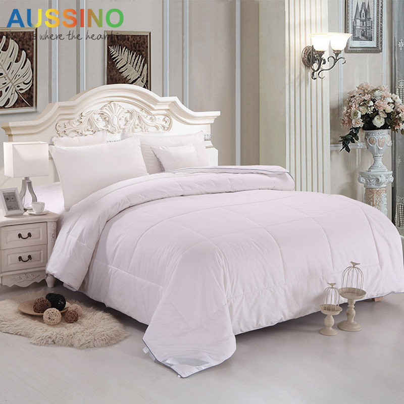 AUSSINO WOOL QUILT CASHMERE SINGLE DOUBLE SPRING AND AUTUMN QUILT CORE 1.5 1.8M BED