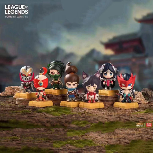 英雄联盟阿狸劫经典游戏盲盒手办