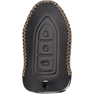 君马S70汽车真皮钥匙包/君马美图3/MEET5车用真皮钥匙保护套包扣