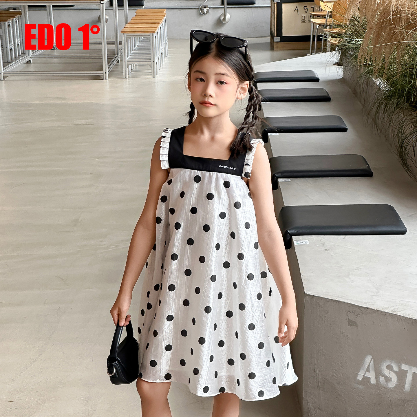 edo一度26夏季女童吊带连衣裙