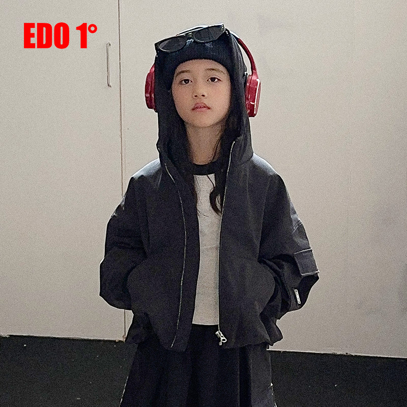 edo休闲运动外套连帽上衣