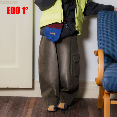 edo一度26秋冬儿童大口袋工装裤