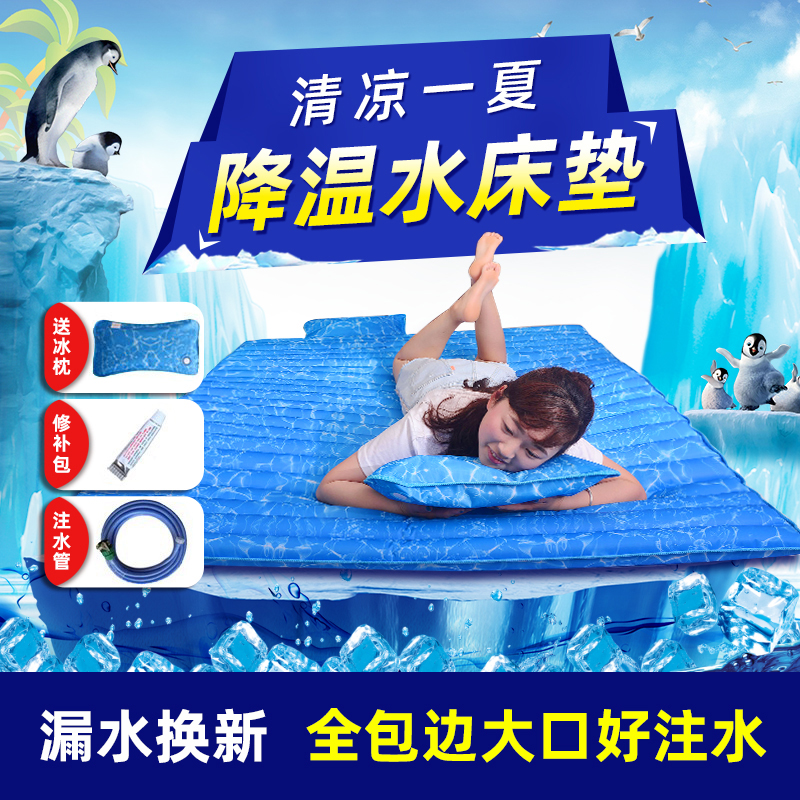 夏天學生宿舍降溫冰涼雙人水床墊