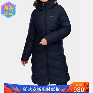 海淘Marmot Montreaux Coat美国土拨鼠女700蓬长款厚羽绒服78090