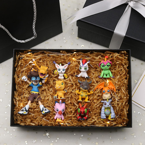 数码宝贝暴龙兽卡通动漫全套手办