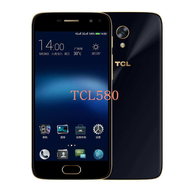 TCL 580 CNC 3+ 32G Memory 5 inch 2.5D Eight nuclear ultrathin fingerprint intelligence business affairs mobile phonein the Phone  category - from Buy2taobao.com to provide professional Taobao agent buy service
