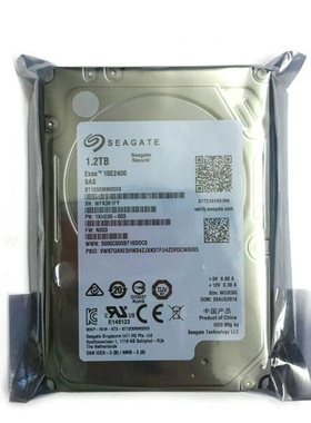 ST1200MM0009全新1万转10K希捷2.5寸1.2T服务器硬盘SAS企业级阵列