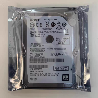 BARCO巴可GDC放映服务器硬盘HGST日立7200转2.5寸1T笔记本影院级