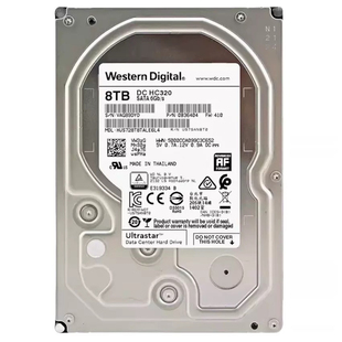 3.5寸8T全新WD西部数据HUS728T8TALE6L4服务器企业级硬盘HC320
