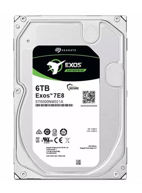 希捷银河ST6000NM021A企业级3.5寸6T台式磁盘阵列硬盘存储服务器