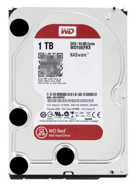全新WD西部数据红盘3.5寸SATA串口1T台式机电脑硬盘NAS存储监控机
