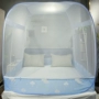 Cửa lưới chống muỗi cho trẻ em miễn phí lắp đặt yurt hộ gia đình 1 m 1,2m giường 1,8m đôi chống rơi trẻ em có thể gập lại - Lưới chống muỗi màn giường ngủ