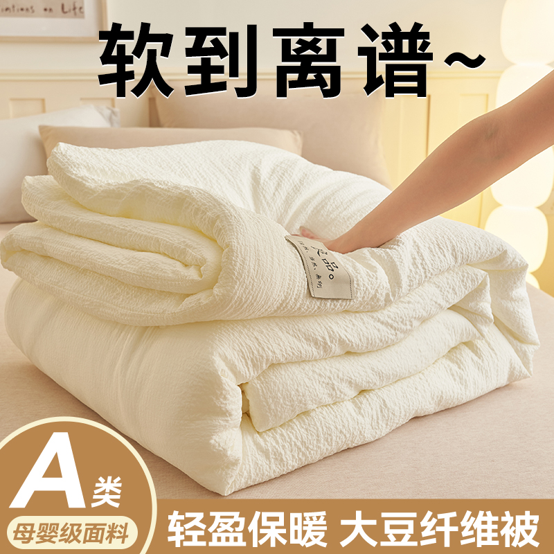 超软糯被子冬被加厚保暖丝棉被2025新款秋冬季学生宿舍8/10斤被芯