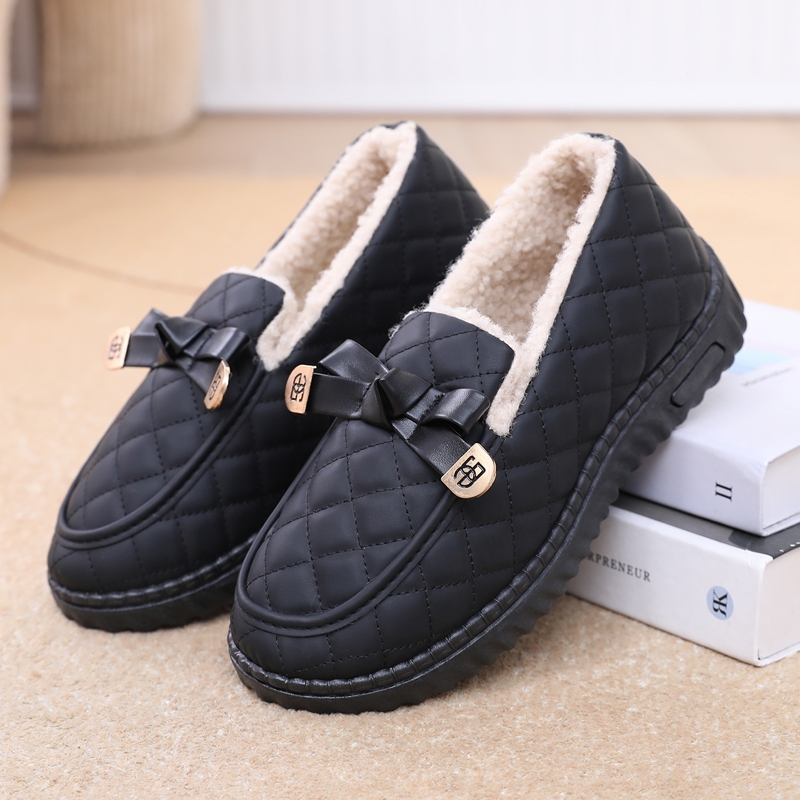 冬季加绒保暖老北京布鞋