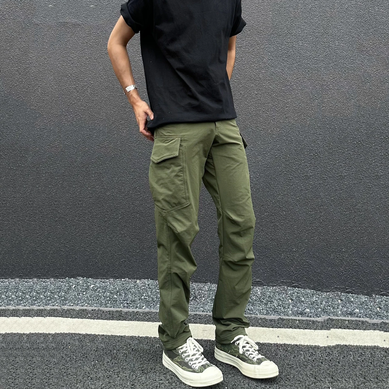 美式vibe军鸟休闲裤直筒小脚2025