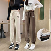 休闲 宽松百搭学生显瘦运动哈伦裤 高中初中生少女裤 子春秋2025新款