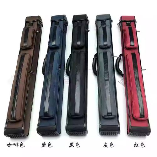 美林5孔台球杆桶九球大头杆包