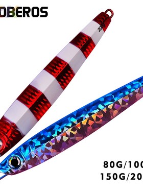 PRO BEROS品牌铁板铅鱼路亚饵150g大铁板16cm颜色任选假饵c8